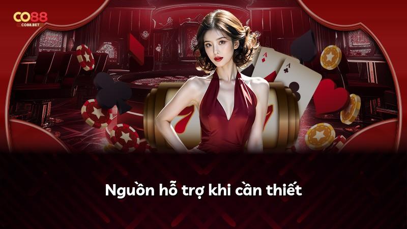 Nguồn hỗ trợ khi cần thiết