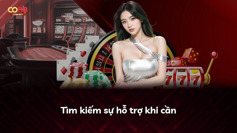Tìm kiếm sự hỗ trợ khi cần