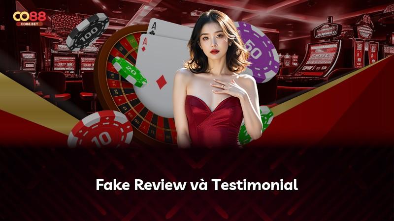 Fake Review và Testimonial