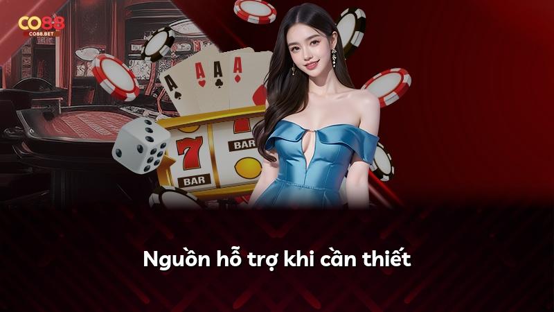 Nguồn hỗ trợ khi cần thiết