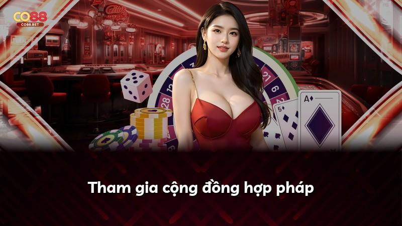 Tham gia cộng đồng hợp pháp